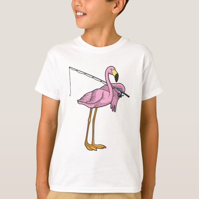Camiseta Flamingo - Pesca do Peixe-Vara (Frente)