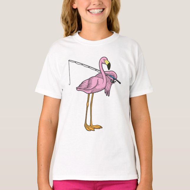 Camiseta Flamingo - Pesca do Peixe-Vara (Frente)