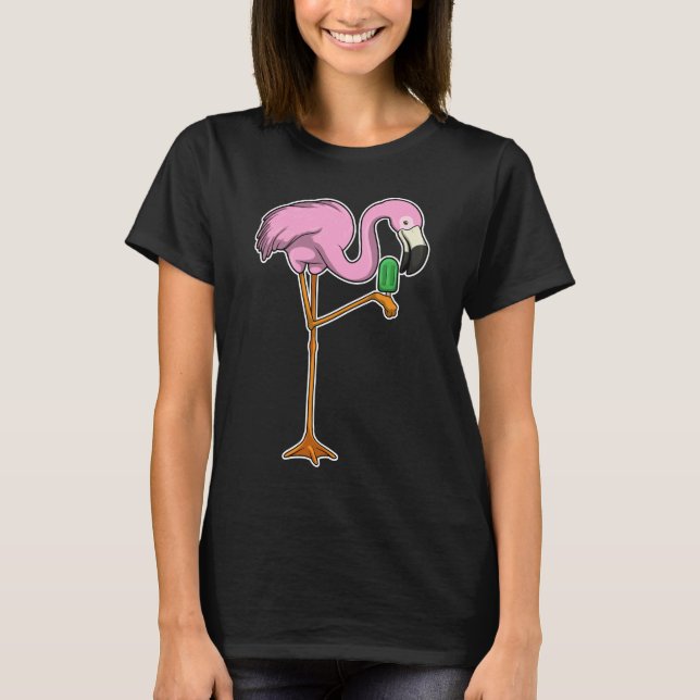 Camiseta Flamingo Popsicle (Frente)