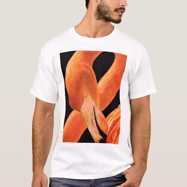Camiseta Flamingo Portrait (Frente)