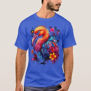 Camiseta Flamingo Rainbow