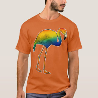 Camiseta Flamingo Rainbow 