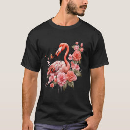 Camiseta Flamingo Rosa