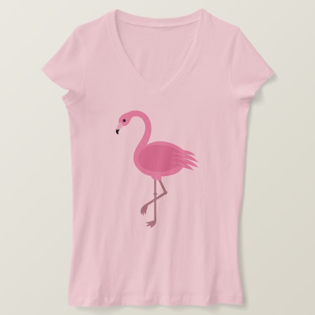 Camiseta Flamingo Shirt (Frente do Design)