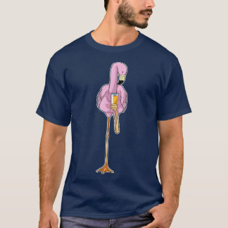 Camiseta Flamingo Sumo de laranja