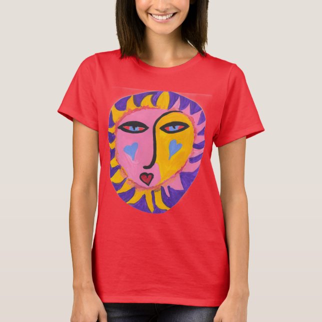Camiseta Flamingo Sunset (Frente)