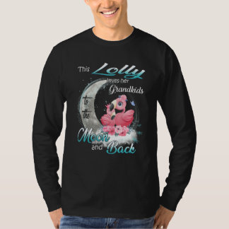 Camiseta Flamingo This Lolly Loves Her Grandkids To The Moo