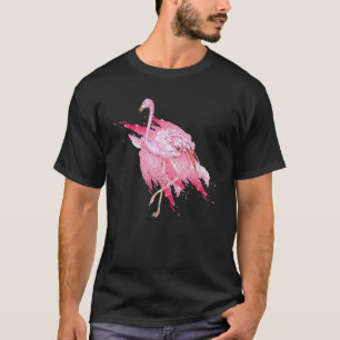 Camiseta Flamingo Tropical Flamingo, Rosa Animal Exótico