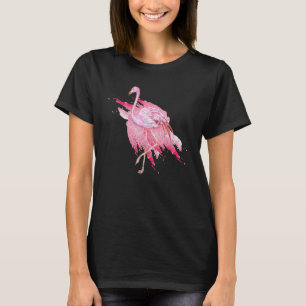 Camiseta Flamingo Tropical Flamingo, Rosa Animal Exótico