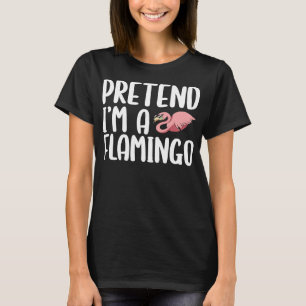 Camiseta Flamingo Tropical Pretende Im Um Flamingo Hallowee