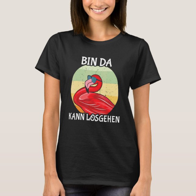 Camiseta Flamingo Unpuntual Caixa Da Kann Starten (Frente)