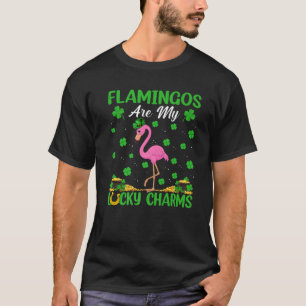 Camiseta Flamingos São Minha Sorte De Charmes Flamingo Bir