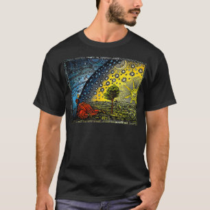 Camiseta Flammarion Engrave TSirt clássico