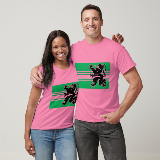 Camiseta Flanders oriental, Bélgica (Unissex)