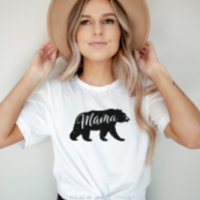 Flannel Adventure Mama Bear Chá de fraldas