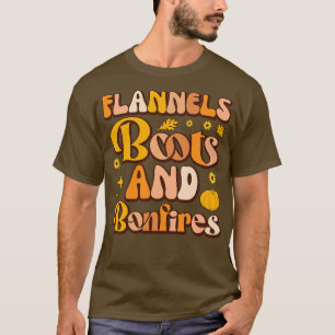 Camiseta Flanners Boots and Bonfire Conseguem Esta Queda