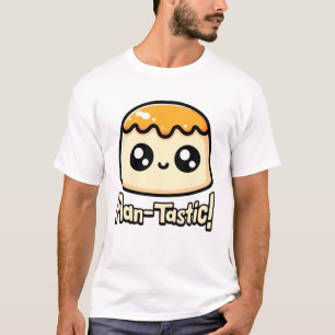 Camiseta Flantástico! Pun De Sobremesa De Flan