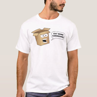 Camiseta Flappy diz que "coma mais cartão "