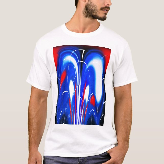 Camiseta Flares cósmicos (Frente)