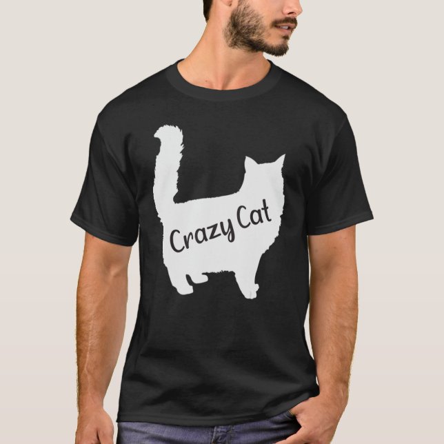 Camiseta Flash de Gato Louco para Cotações Essenciais (Frente)
