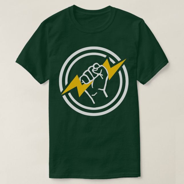 Camiseta Flash elétrico (Frente do Design)