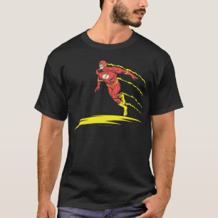 Camiseta Flash salta para a esquerda
