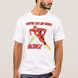 Camiseta Flash - Você tem meu Namorados de corrida cardía