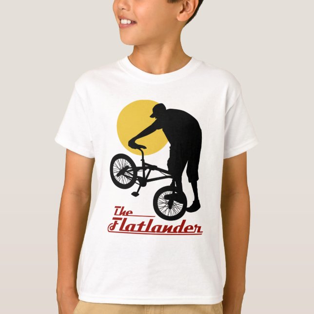 Camiseta Flatlander BMX (Frente)