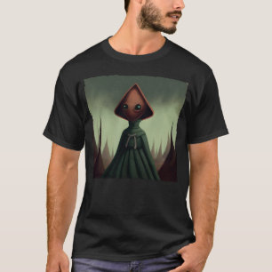 Camiseta Flatwoods Monster Braxie 1952 Creepy Alienígena Cr