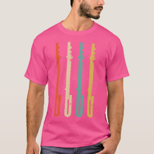 Camiseta Flauta Alto Metais Madeiras Banda Marcial Big Band