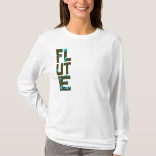 Camiseta Flauta assimétrica