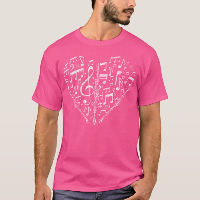 Camiseta Flauta cardíaca (Frente)