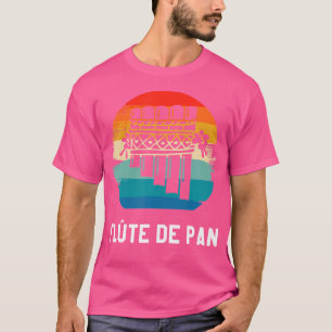 Camiseta Flauta de Panorâmica Clássica Retroativa
