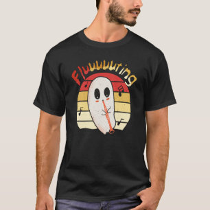 Camiseta Flauta e Fluxo Fantasma de Feira e Halloween 4