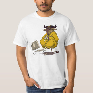 Camiseta Flauta-playing GNU