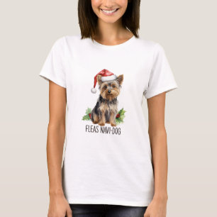 Camiseta Fleas Navi-dog Yorkshire Terrier