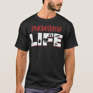 Camiseta Flebotomia Injeção Flebotomista Vida Doador de San