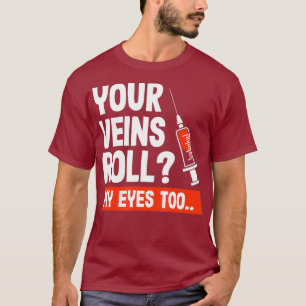 Camiseta Flebotomista Engraçado Piada Phlebotomy Technicia