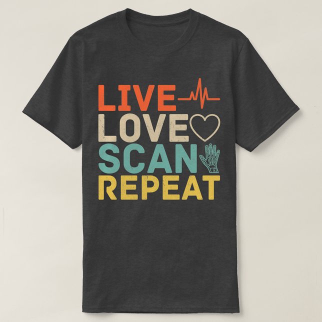 Camiseta Flebotomista técnico da Radiologia Xray Rad Tech (Frente do Design)