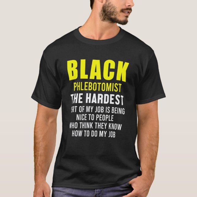 Camiseta Flebotomista Técnico de Flebotomia 24 (Frente)