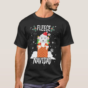 Camiseta Fleece Feliz Navidad - Festa de Natal