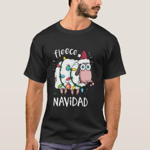 Camiseta Fleece Feliz Navidad Mexicana Xmas Shea Ch