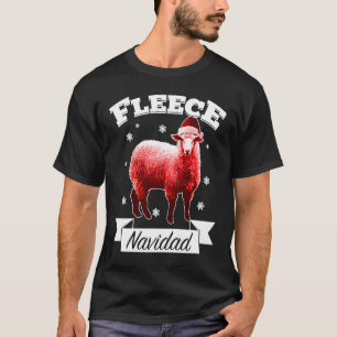 Camiseta Fleece Navidad Christmas Sheb Feliz Xmas Pu