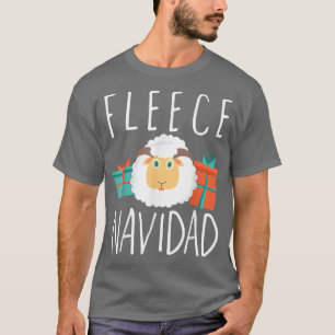 Camiseta Fleece Navidad Feliz Navidad Feliz Feliz Feliz Nat