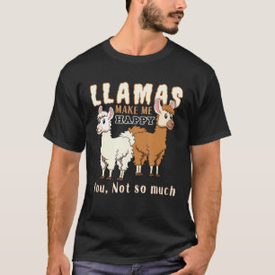 Camiseta Fleece Navidad Llamas Me Faz Feliz Natal