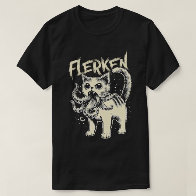 Camiseta Flerken Cat 2 (Frente do Design)