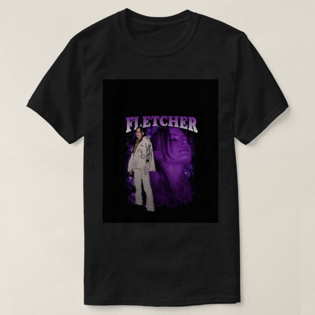 Camiseta Fletcher - Gráfico do estilo Bootleg dos anos 90 R (Frente do Design)