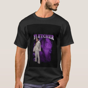 Camiseta Fletcher - Gráfico do estilo Bootleg dos anos 90 R