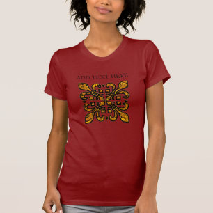 Camiseta Fleur De Lis, acrescentar texto,