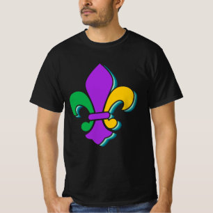 Camiseta Fleur De Lis Mardi gras 2024